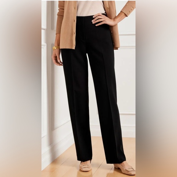 NWT Talbots Women’s Dark Navy Dress Pants. Size 16 X 30 - Picture 2 of 5